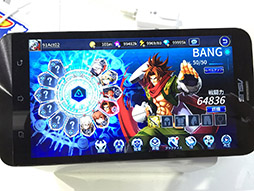 画像ギャラリー No.009のサムネイル画像 / ［TGS 2016］「BLAZBLUE」をスマホで手軽にプレイ。TGS 2016会場で，シリーズ最新作「BLAZBLUE REVOLUTION REBURNING」をプレイしてきた