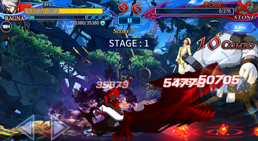 画像ギャラリー No.002のサムネイル画像 / スマホ向け格闘アクション「BLAZBLUE REVOLUTION REBURNING」が10月20日にサービスを開始。最新PVも公開中