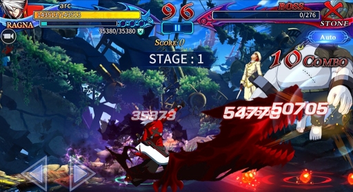 画像ギャラリー No.002のサムネイル画像 / 「BLAZBLUE REVOLUTION REBURNING」の国内配信が本日スタート。タッチ操作のみで爽快コンボが繰り出せるスマホ向け格闘アクション