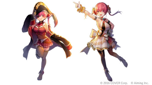 画像ギャラリー No.002のサムネイル画像 / VTuber“宝鐘マリン”が「CARAVAN STORIES」に登場
