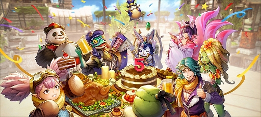 画像ギャラリー No.001のサムネイル画像 / 「CARAVAN STORIES」,毎日無料10連ガチャなどの5周年イベントを開催