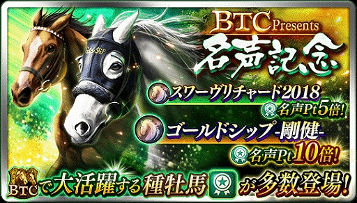 画像ギャラリー No.002のサムネイル画像 / 「ダビマス」,イベント「ブリーダーズチームチャンピオンシップ」と抽選会「名声記念」が開催