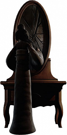 画像ギャラリー No.005のサムネイル画像 / 「LITTLE NIGHTMARES-リトルナイトメア-」，大広間でごちそうを食べ続けるゲストと，モウを司るレディを紹介