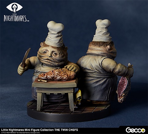 画像ギャラリー No.009のサムネイル画像 / 「リトルナイトメア」から“双子のシェフ”のミニフィギュア登場。原型制作は赤尾慎也氏,リリース予定は6〜7月