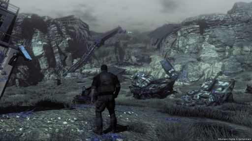 画像ギャラリー No.001のサムネイル画像 / 「METAL GEAR SURVIVE」の「シングルプレイモード」をプレイ。砂塵に包まれ,怪物が徘徊する未知の世界で,生き残るための厳しさを体感した