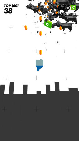 画像ギャラリー No.004のサムネイル画像 / 操作中だけ時間が進む。iOS向けシューティングゲーム「TIME LOCKER」を紹介する「（ほぼ）日刊スマホゲーム通信」第1206回