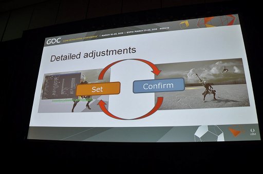 画像ギャラリー No.010のサムネイル画像 / ［GDC 2018］「NieR：Automata」はどのような方向性をもって作られたのか。田浦貴久氏とヨコオタロウ氏が語る