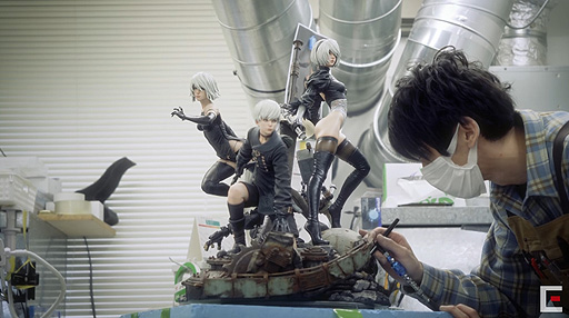 画像ギャラリー No.004のサムネイル画像 / 大ボリュームの「NieR：Automata」フィギュアが発表。スクエニ×プライム1スタジオによる「SQUARE ENIX MASTERLINE」の第1弾