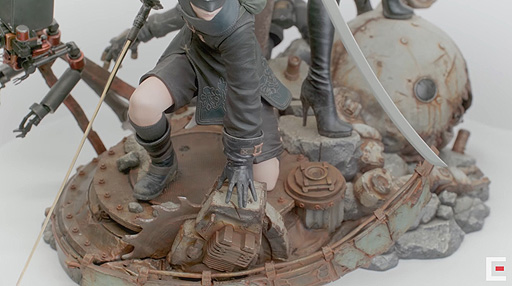 画像ギャラリー No.006のサムネイル画像 / 大ボリュームの「NieR：Automata」フィギュアが発表。スクエニ×プライム1スタジオによる「SQUARE ENIX MASTERLINE」の第1弾