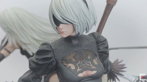 画像ギャラリー No.008のサムネイル画像 / 大ボリュームの「NieR：Automata」フィギュアが発表。スクエニ×プライム1スタジオによる「SQUARE ENIX MASTERLINE」の第1弾