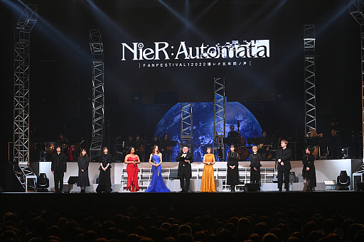 画像ギャラリー No.009のサムネイル画像 / 「NieR:Automata FAN FESTIVAL 12022 壊レタ五年間ノ声」をレポート。シリーズ作品の世界がクロスオーバーする朗読劇がお披露目に