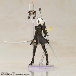 画像ギャラリー No.002のサムネイル画像 / 「NieR:Automata」,2B(ヨルハ二号B型)&9S(ヨルハ九号S型)の組立式プラスチックモデルキットを10月下旬に発売予定