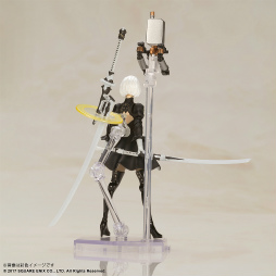 画像ギャラリー No.003のサムネイル画像 / 「NieR:Automata」,2B(ヨルハ二号B型)&9S(ヨルハ九号S型)の組立式プラスチックモデルキットを10月下旬に発売予定