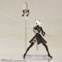 画像ギャラリー No.005のサムネイル画像 / 「NieR:Automata」,2B(ヨルハ二号B型)&9S(ヨルハ九号S型)の組立式プラスチックモデルキットを10月下旬に発売予定