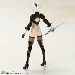画像ギャラリー No.007のサムネイル画像 / 「NieR:Automata」,2B(ヨルハ二号B型)&9S(ヨルハ九号S型)の組立式プラスチックモデルキットを10月下旬に発売予定