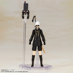 画像ギャラリー No.008のサムネイル画像 / 「NieR:Automata」,2B(ヨルハ二号B型)&9S(ヨルハ九号S型)の組立式プラスチックモデルキットを10月下旬に発売予定