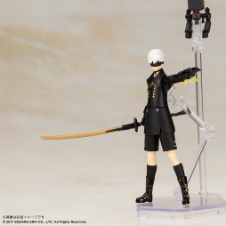 画像ギャラリー No.009のサムネイル画像 / 「NieR:Automata」,2B(ヨルハ二号B型)&9S(ヨルハ九号S型)の組立式プラスチックモデルキットを10月下旬に発売予定