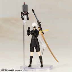 画像ギャラリー No.010のサムネイル画像 / 「NieR:Automata」,2B(ヨルハ二号B型)&9S(ヨルハ九号S型)の組立式プラスチックモデルキットを10月下旬に発売予定