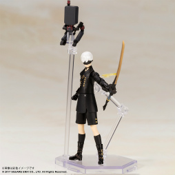 画像ギャラリー No.013のサムネイル画像 / 「NieR:Automata」,2B(ヨルハ二号B型)&9S(ヨルハ九号S型)の組立式プラスチックモデルキットを10月下旬に発売予定