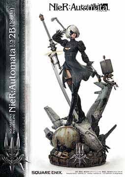 画像ギャラリー No.002のサムネイル画像 / 「NieR:Automata」の2Bが1/3スケールフィギュアに。DX版のお値段は27万5000円