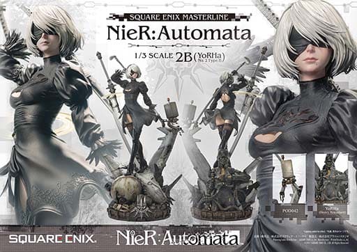 画像ギャラリー No.018のサムネイル画像 / 「NieR:Automata」の2Bが1/3スケールフィギュアに。DX版のお値段は27万5000円
