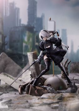 画像ギャラリー No.001のサムネイル画像 / TVアニメ「NieR:Automata Ver1.1a」の2Bが1/7スケールフィギュアに。通常版と2つのパーツが付属する豪華版の予約受付中