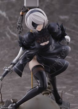 画像ギャラリー No.002のサムネイル画像 / TVアニメ「NieR:Automata Ver1.1a」の2Bが1/7スケールフィギュアに。通常版と2つのパーツが付属する豪華版の予約受付中
