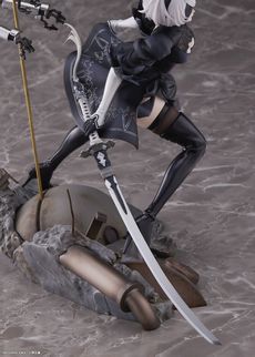 画像ギャラリー No.007のサムネイル画像 / TVアニメ「NieR:Automata Ver1.1a」の2Bが1/7スケールフィギュアに。通常版と2つのパーツが付属する豪華版の予約受付中