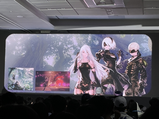 画像ギャラリー No.004のサムネイル画像 / ［G-STAR 2023］「面白さ」ではなく「買う意味」をデザイン。齊藤陽介氏とヨコオタロウ氏が，「NieR：Automata」の講演で仕事観を語る