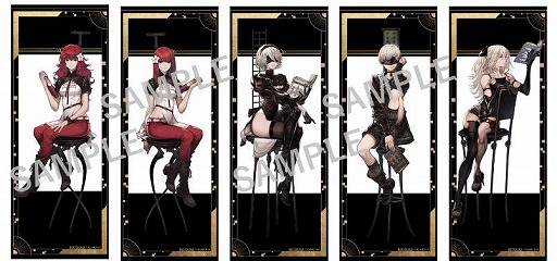 画像ギャラリー No.002のサムネイル画像 / 「NieR:Automata」×日販コラボが2月26日から全国の書店576店舗で開催。2Bと9Sの等身大アクリルスタンドの受注販売も実施