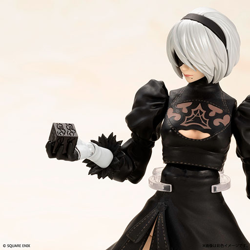 画像ギャラリー No.008のサムネイル画像 / 「NieR:Automata プラスチックモデルキット 2B(ヨルハ二号B型)」2025年9月に発売予定。予約も受付中