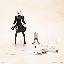 画像ギャラリー No.010のサムネイル画像 / 「NieR:Automata プラスチックモデルキット 2B(ヨルハ二号B型)」2025年9月に発売予定。予約も受付中