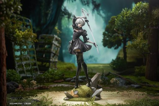 画像ギャラリー No.001のサムネイル画像 / アニメ「NieR:Automata Ver1.1a」の1/7スケールフィギュア「2B（ヨルハ二号B型）」が9月に発売決定。予約受付中
