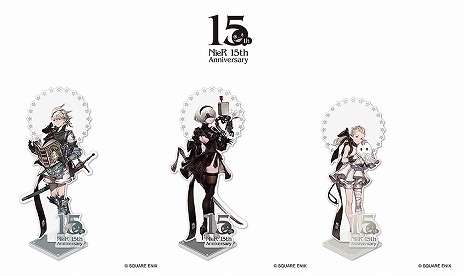 画像ギャラリー No.003のサムネイル画像 / 「NieR」シリーズの新規イラストを使用した商品が7月からアニメイトに登場。イラストカードをもらえるフェアも7月26日から開催