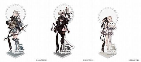 画像ギャラリー No.004のサムネイル画像 / 「NieR」シリーズの新規イラストを使用した商品が7月からアニメイトに登場。イラストカードをもらえるフェアも7月26日から開催