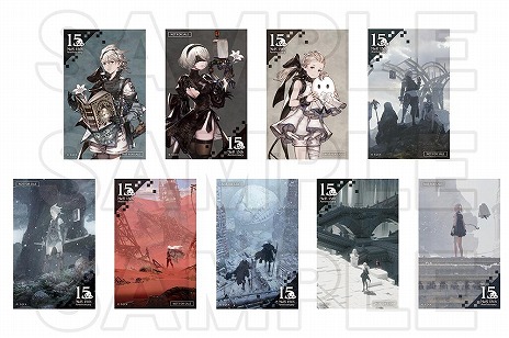 画像ギャラリー No.009のサムネイル画像 / 「NieR」シリーズの新規イラストを使用した商品が7月からアニメイトに登場。イラストカードをもらえるフェアも7月26日から開催