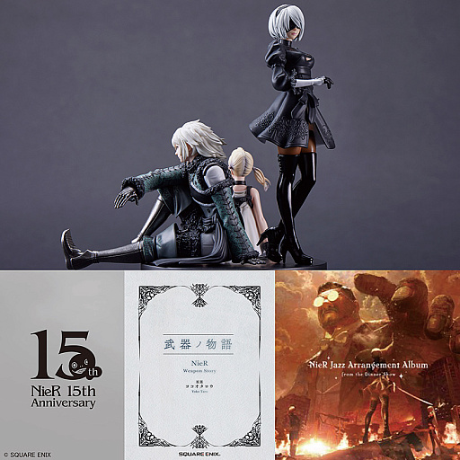 画像ギャラリー No.009のサムネイル画像 / 「NieR」シリーズ15周年記念「NieR Series 15th Anniversary BOX」を2026年2月28日に発売。スタチューフィギュア，CD，書籍を同梱