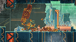 画像ギャラリー No.008のサムネイル画像 / ゲームフリークが新作「GIGA WRECKER」の早期アクセス版をSteamで配信開始。腰を据えて楽しめそうな2D物理パズルアクション