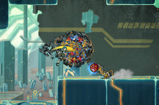 画像ギャラリー No.009のサムネイル画像 / ゲームフリークではやりたい事ができる！　「GIGA WRECKER」の開発メンバーがギアプロジェクトでのSteam挑戦を振り返る