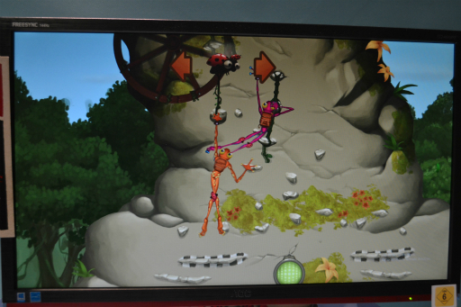 画像ギャラリー No.005のサムネイル画像 / ［gamescom］ローカル対戦での面白さを追求した「Frog Climbers」の体験レポート