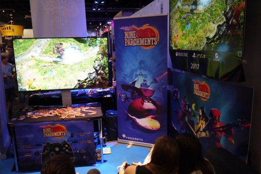 画像ギャラリー No.005のサムネイル画像 / ［gamescom］「Trine」の開発元による新作「Nine Parchments」が発表。4人の魔導士見習い達が，魔法のコンビネーションで戦うCo-opアクション
