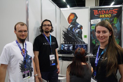 画像ギャラリー No.001のサムネイル画像 / ［gamescom］宇宙ステーションを舞台にしたVRアクション「Detached」がプレイアブル出展。1vs.1で争うキャプチャー・ザ・フラッグ風対戦モードが特徴