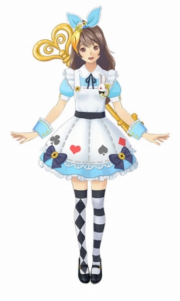 画像ギャラリー No.003のサムネイル画像 / 「めがみめぐり」,6月の季節衣装「かっぱ」と「アリス衣装」が登場