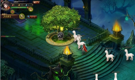 画像ギャラリー No.004のサムネイル画像 / 「ドラグーン・ナイツ」最古の樹を守護する新コンテンツ「神樹秘境」が11月22日に実装。新騎獣「ホワイトラマ」が手に入る