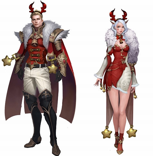 画像ギャラリー No.003のサムネイル画像 / 「ドラグーン・ナイツ」，イベント限定衣装や騎獣が登場する“クリスマスイベント”が開催