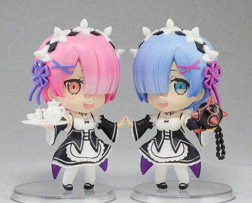 画像ギャラリー No.001のサムネイル画像 / 「Re:ゼロ -DEATH OR KISS-」，限定版に同梱されるレム＆ラムのフィギュアが公開
