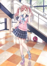 画像ギャラリー No.010のサムネイル画像 / 「BLUE REFLECTION」世界観やメインストーリー，日常（学園生活）と非日常（異世界），“原種”との戦いで進行するゲームシステムの情報が公開