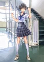 画像ギャラリー No.015のサムネイル画像 / 「BLUE REFLECTION」世界観やメインストーリー，日常（学園生活）と非日常（異世界），“原種”との戦いで進行するゲームシステムの情報が公開