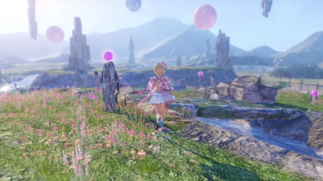 画像ギャラリー No.040のサムネイル画像 / 「BLUE REFLECTION」世界観やメインストーリー，日常（学園生活）と非日常（異世界），“原種”との戦いで進行するゲームシステムの情報が公開
