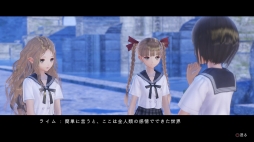 画像ギャラリー No.091のサムネイル画像 / 「BLUE REFLECTION」世界観やメインストーリー，日常（学園生活）と非日常（異世界），“原種”との戦いで進行するゲームシステムの情報が公開